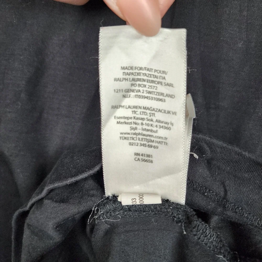 Polo Ralph Lauren Polo Shirt Mens XXL Black Classic Fit Short Sleeve Jersey Pony